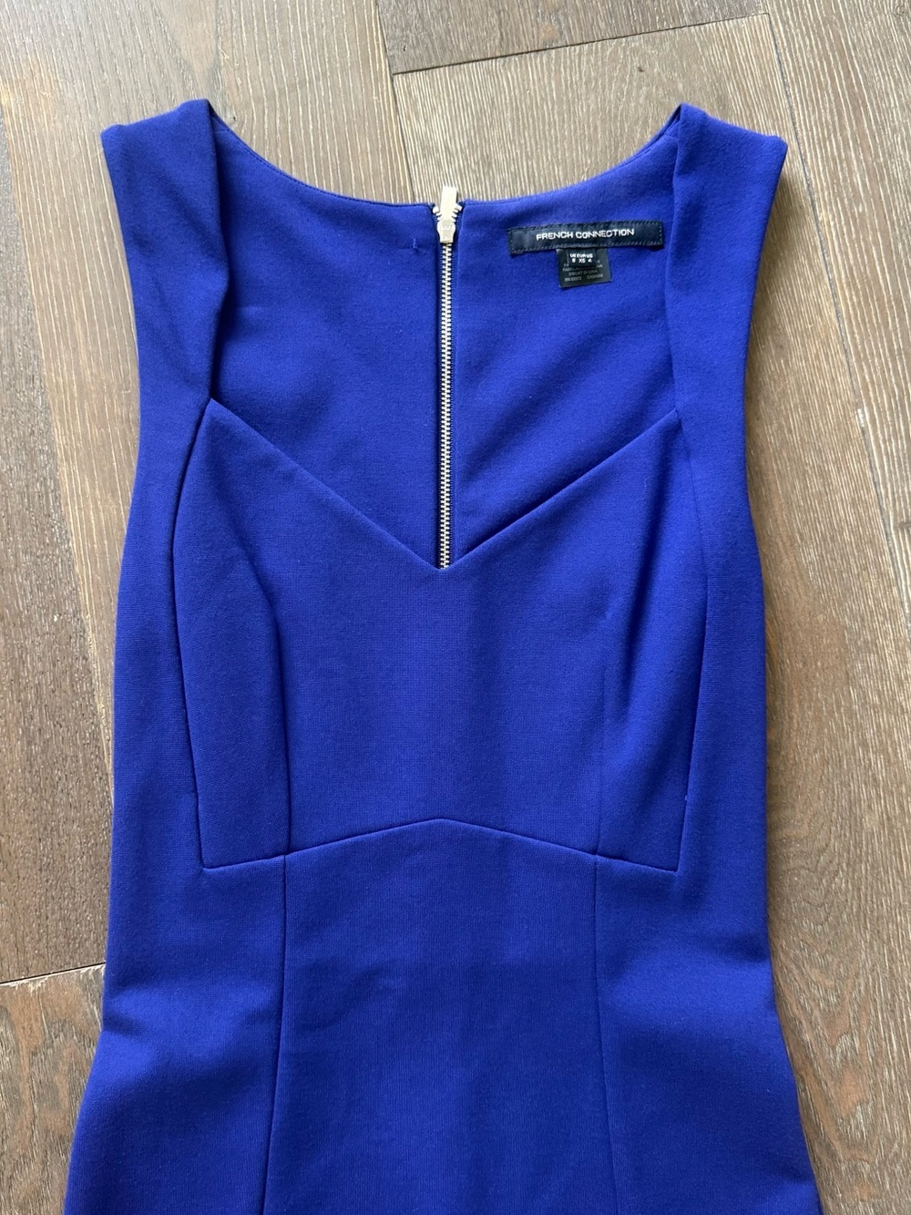 French Connection Blue Cobalt Sheath Dress